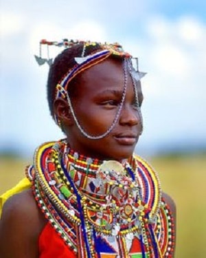 Maasai bead jewelry